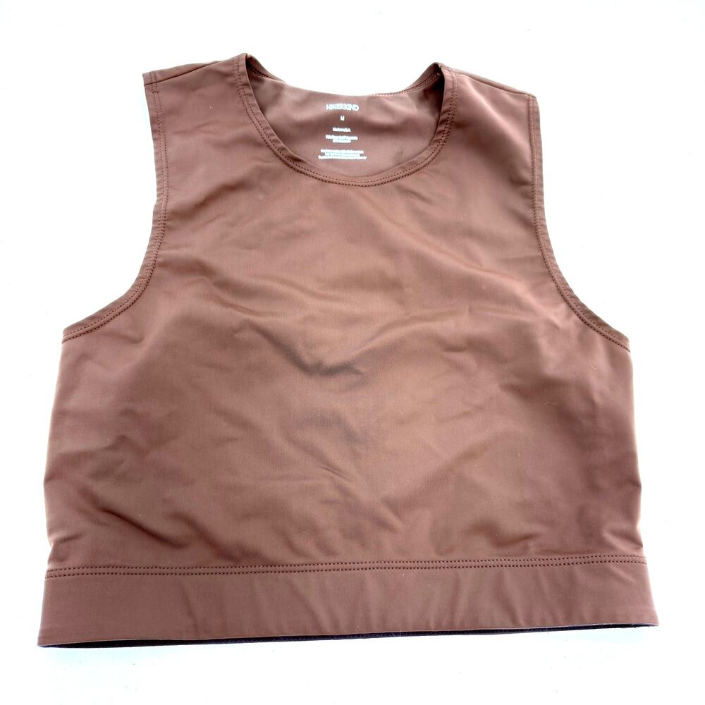 Hikerkind Performance Brown Base Compression Bra Top Size Medium